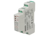 Releu monitorizare tensiune POLLIN AZF-7S pentru șină DIN IP20