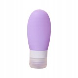 Recipient portabil din silicon elegant de voiaj, sticla de calatorie, flippy, potrivita pentru lotiune, sampon si alte lichide, anti-scurgere, cu posi