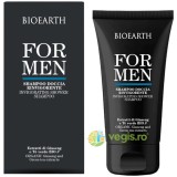 Sampon si Gel de Dus Revigorant pentru Barbati cu Ginseng si Ceai Verde 200ml