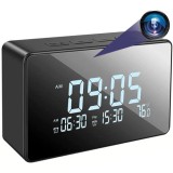 Cumpara ieftin Ceas de birou cu Camera Spion iUni IP61, Full HD, Wi-Fi, Night Vision, Termometru interior