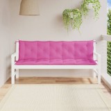 Perna Banca Gradina 180x50x7cm Roz Oxford, Exterior, 2 Bucati