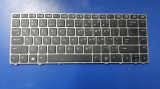 Tastatura laptop noua HP Elitebook Folio 9470m Silver Frame Black (Without point stick, OEM) US