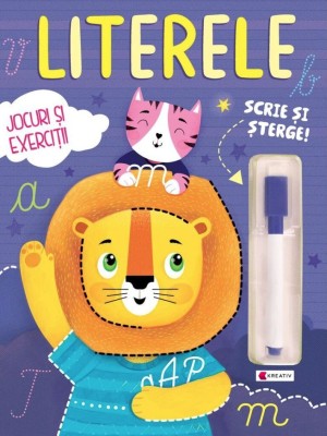 Literele- Jocuri Si Exercitii 2025, - Editura Kreativ foto