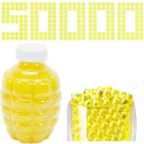 ORBIZ ORBEEZ BILE DE GEL CU APĂ PENTRU PISTOLE ȘI PUȘTI, 7-8 mm, 50.000 GALBEN