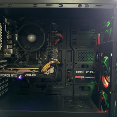 Desktop PC Gaming AMD Ryzen 5, GeForce RTX 3060, 16 GB RAM