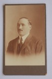 CDV Atelier Romania Frații Ioanovics Cluj Kolozsvar - Bărbat cu mustață (2)