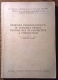 Regiunile pomicole ale RPR