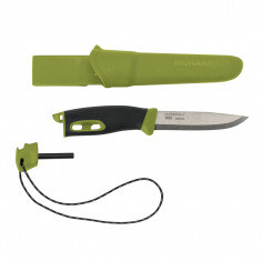 Cutit Mora Spark Vanator / Outdoor Verde, Amnar in maner 13570