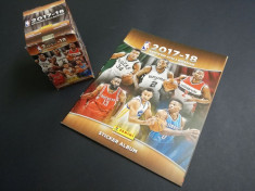 Album gol Panini NBA 2017 ? 2018 + cutie sigilata cu 50 de pliculete foto