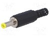 Conector alimentare DC, {{Tensiune nominala}}, {{Numarul de pini}} pini, seria {{Seria producatorului}}, 4/1,7mm. CHANGZHOU DAHUA IMP AND EXP (GROUP)