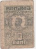 Bancnotă Rom&acirc;nia 10 bani 1917 &ndash; Ferdinand I