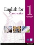 Level 1 Coursebook with CD-ROM (English for Construction) - Evan Frendo