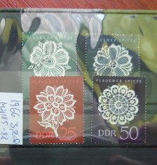 TS21 - Timbre serie DDR 1966 Mi185-88