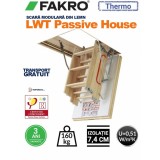 Scara modulara din lemn, Fakro, Model LWT Passive House Fakro