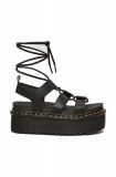 Cumpara ieftin Dr. Martens sandale de piele Nartilla XL femei, culoarea negru, cu platforma, DM31538001