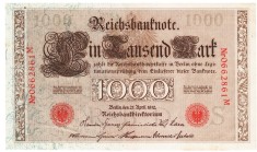 Germania 1000 1 000 Mark Marci 1910 P-44b Seria 0662861 foto