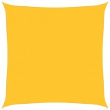 Cumpara ieftin Panza parasolar, galben, patrat, 6x6 m HDPE, 160 g/m&sup2;