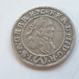 Austria 3 kreuzer 1624 Viena argint Ferdinand ll