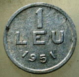 1.838 ROMANIA RPR 1 LEU 1951