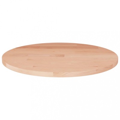 vidaXL Blat de masă rotund, &amp;Oslash;40x1,5 cm, lemn masiv stejar netratat foto