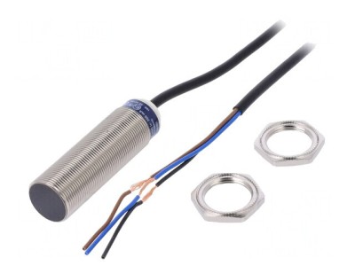Senzor Inductiv PNP NO 0-8mm 12-48VDC M18 IP68 200mA foto