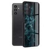 Cumpara ieftin Husa Samsung Galaxy A13 5G Antisoc Personalizata Nebuloasa Albastra Glaze, Techsuit