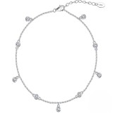 Cumpara ieftin Bratara de glezna argint 925, JW1809, model elegant, placata cu rodiu