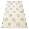 Covor PURE pătrate geometric 5842-17731 cremă / bej, 80x140 cm, Dreptunghi, Poliester