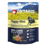 ONTARIO Puppy Mini Lamb &amp;amp; Rice 0,75kg