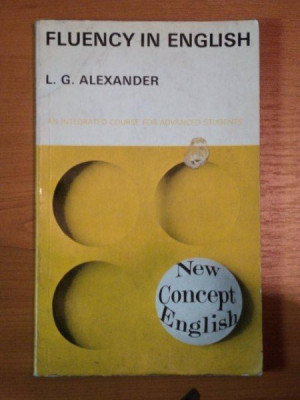 FLUENCY IN ENGLISH DE L. G. ALEXANDER foto