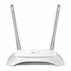 Router wireless TP-Link TL-WR840N Rata Transfer 300Mbps Control Parental Functie Guest Network Alb foto