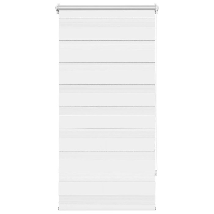 Jaluzea tip zebra, 60 x 120 cm, alb