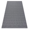 Covor CASA ECO SISAL Boho Ochi 22075 negru / gri, covor reciclat, 192x290 cm