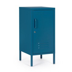 Comoda 1 usa otel albastru Cambridge 40x35x76 cm