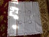 Fata de masa vintage ,broderie sparta superba, Mare
