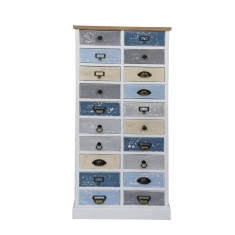 Comoda lemn multicolor 55 x 33 x 128 cm