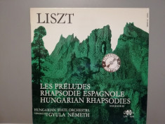 Liszt ? Preludes/Rhapsodie Spagniole ?(1988/Qualiton/Hungary) - VINIL/NM foto
