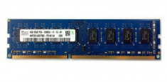 Memorie SK HYNIX 4GB DDR3 1600Mhz PC3-12800 - 2Rx8 -RAM PC foto