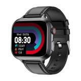 Cumpara ieftin Smartwatch iSEN TK17 Negru, Piele, 1.91 HD, ECG, Ritm Cardiac, Oxigen in Sange, Glicemie, Tensiune Arteriala, Acid Uric, BMI, Monitorizare Somn, Modur