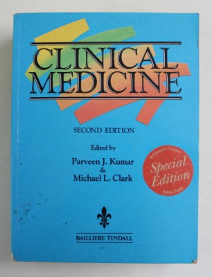 CLINICAL MEDECINE by PARVEEN J. KUMAR and MICHAEL L. CLARK , 1990 foto