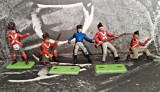 Britains Deetail 1/32 francez britanic Razboaie Napoleoniene 54 mm 5 buc 1971