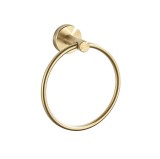 Cuier de baie Ring 6610 Modern Brush Gold