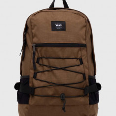 Vans rucsac culoarea maro, mare, neted