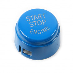 Capac Buton Start-Stop Compatibil Bmw Seria 7 F02 2008-2015 SSV-8005 Albastru