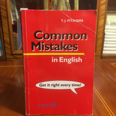 Fitikides - COMMON MISTAKES IN ENGLISH (Longman, 1999)