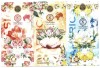 !!! X X RARR : COLUMBIA , CLUB DE LA MONEDA MEDELLIN - FLORA LUMII 10 + 20 + 50 DRAGONES 2020 - UNC / SINGURUL SET DISPONIBIL PE NET