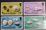 Pitcairn Island 1974 moluște scoici fauna marina serie 4v neștampilat