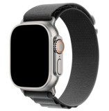 Curea smartwatch, THD, Alpine Loop, pentru Apple Watch Ultra2 49 mm, Apple Watch 46 mm seria 10, marime universala, catarama gri, Gri Ciment