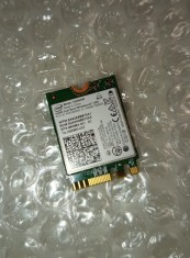 Adaptor Wireless / modul wlan Intel AC 7265 Dual-Band 2x2 AC M.2 Card + Bluetooth 867Mbps funcțional