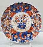 Farfurie din portelan, pictata manual, Japonia, Secol XIX